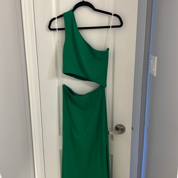 One Shoulder Midi Dress - Picture 1 of 3